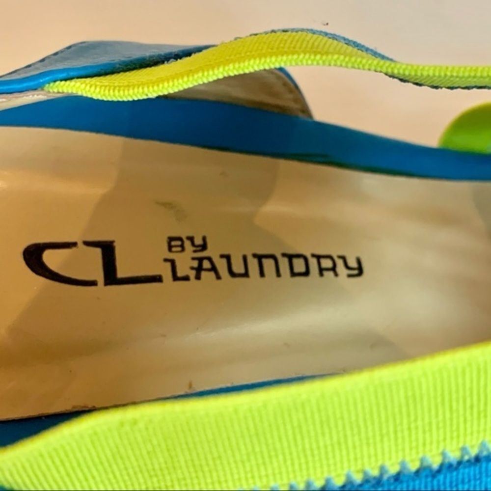 CL by Laundry Stretchy Strap Wedge Heels 8 - Picture 7 of 9